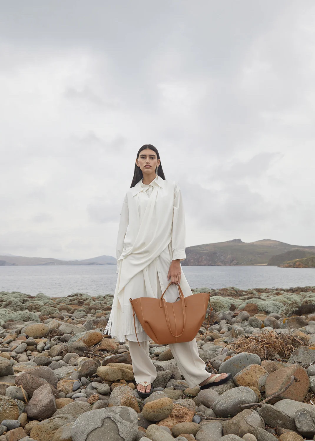 POLENE Cyme Bag - Camel Graine - Image 4