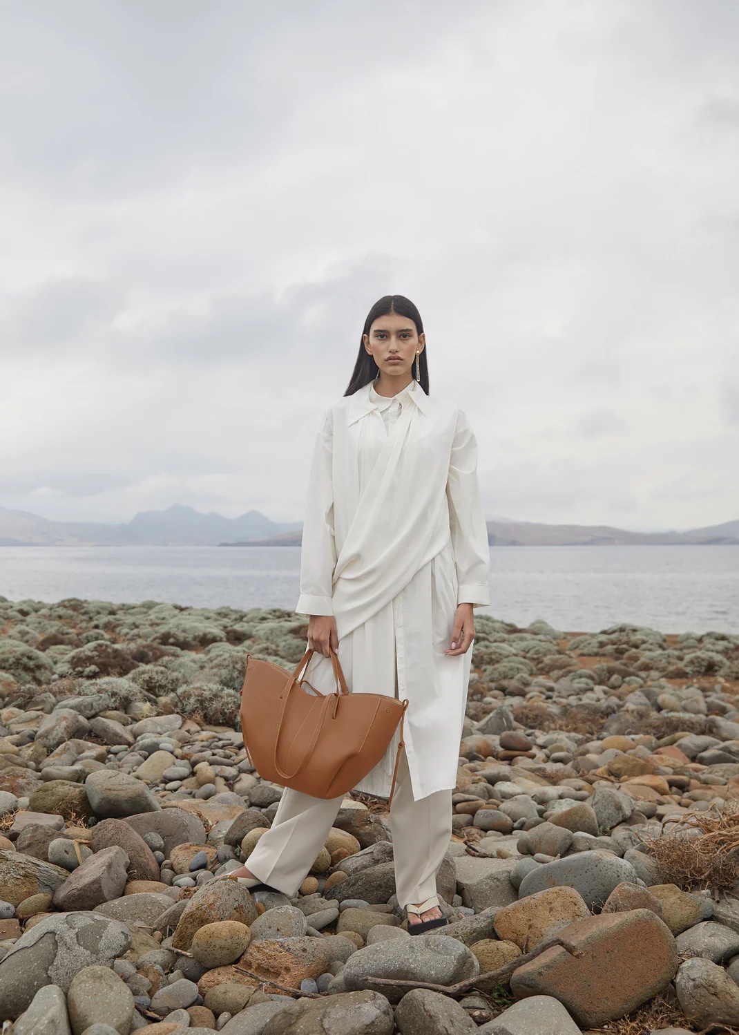 POLENE Cyme Bag - Camel Graine - Image 2