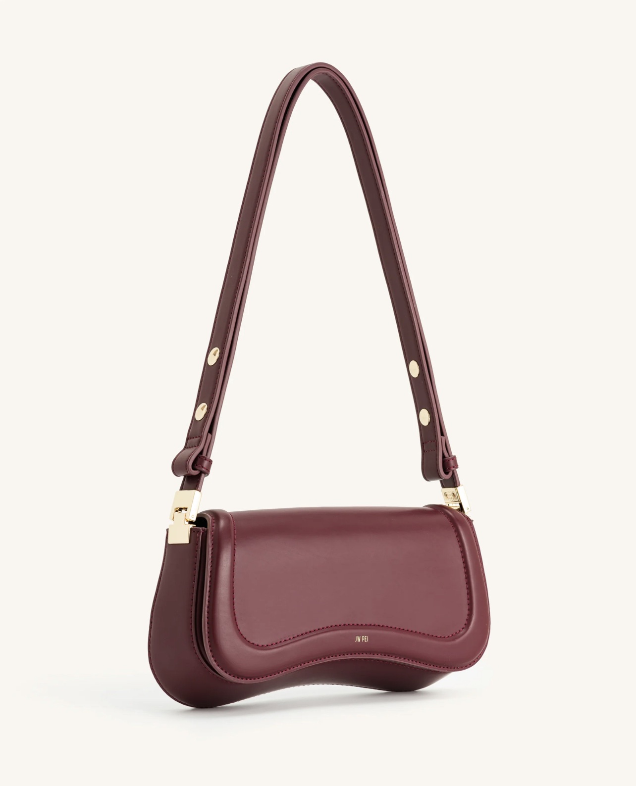 JW PEI Joy Shoulder Bag - Deep Claret - Image 2