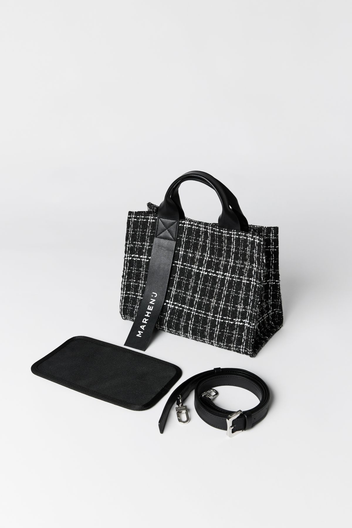 MARHEN J Rico Mini Tweed - Black - Image 3