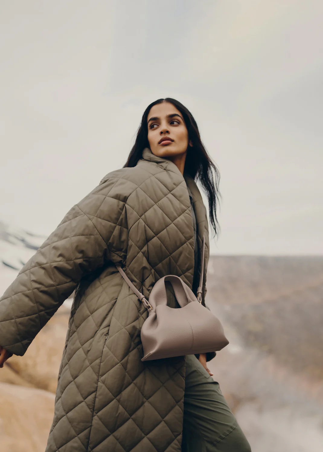 POLENE Numero Neuf Mini - Textured Taupe - Image 2