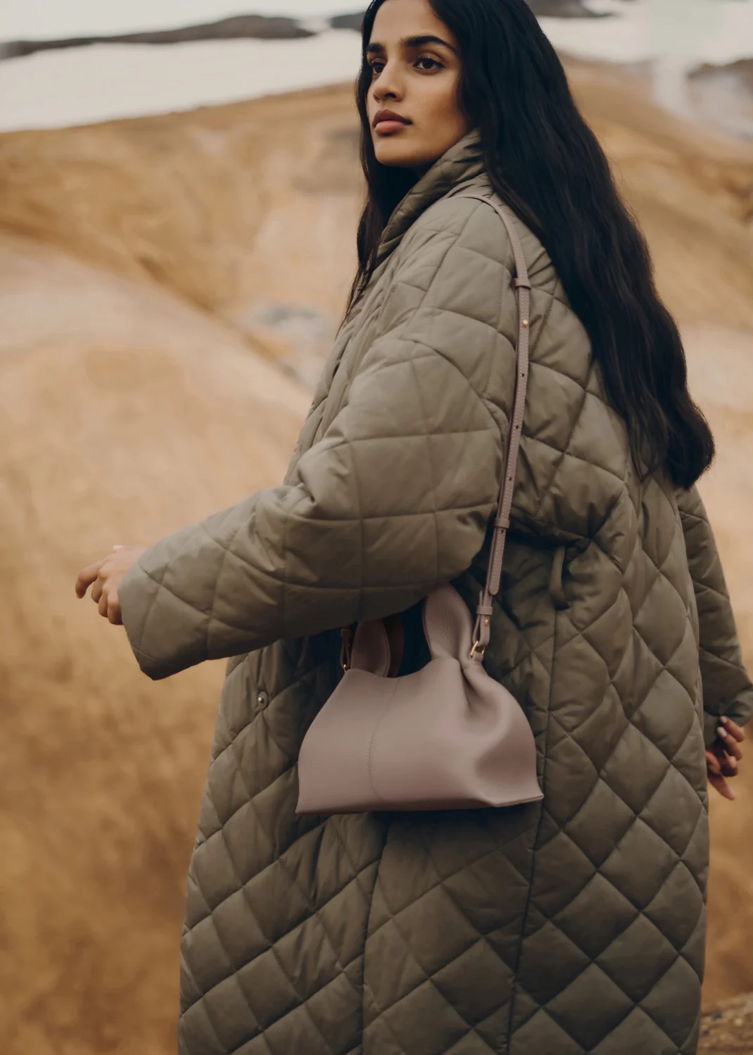 POLENE Numero Neuf Mini - Textured Taupe - Image 4