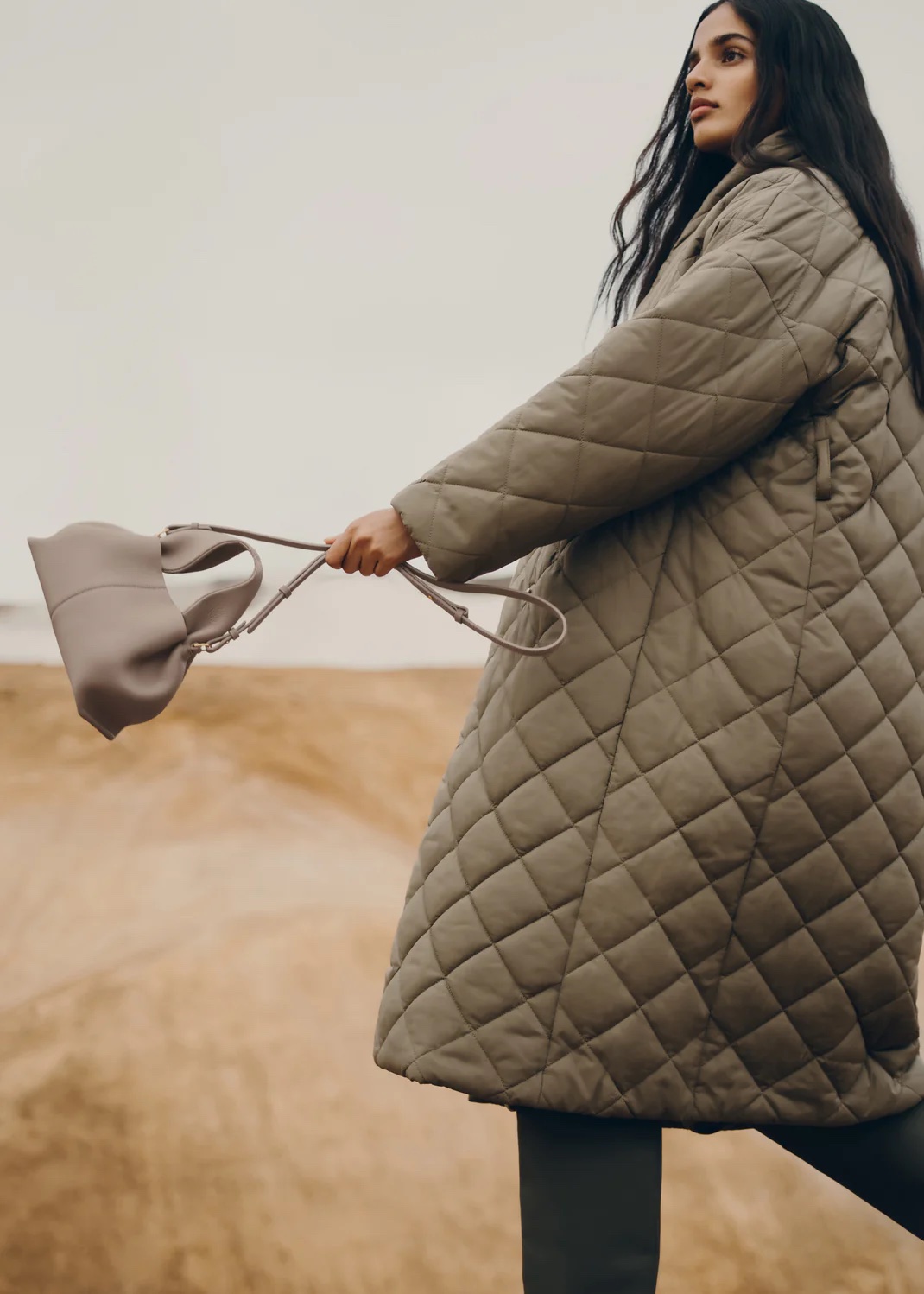 POLENE Numero Neuf Mini - Textured Taupe - Image 5