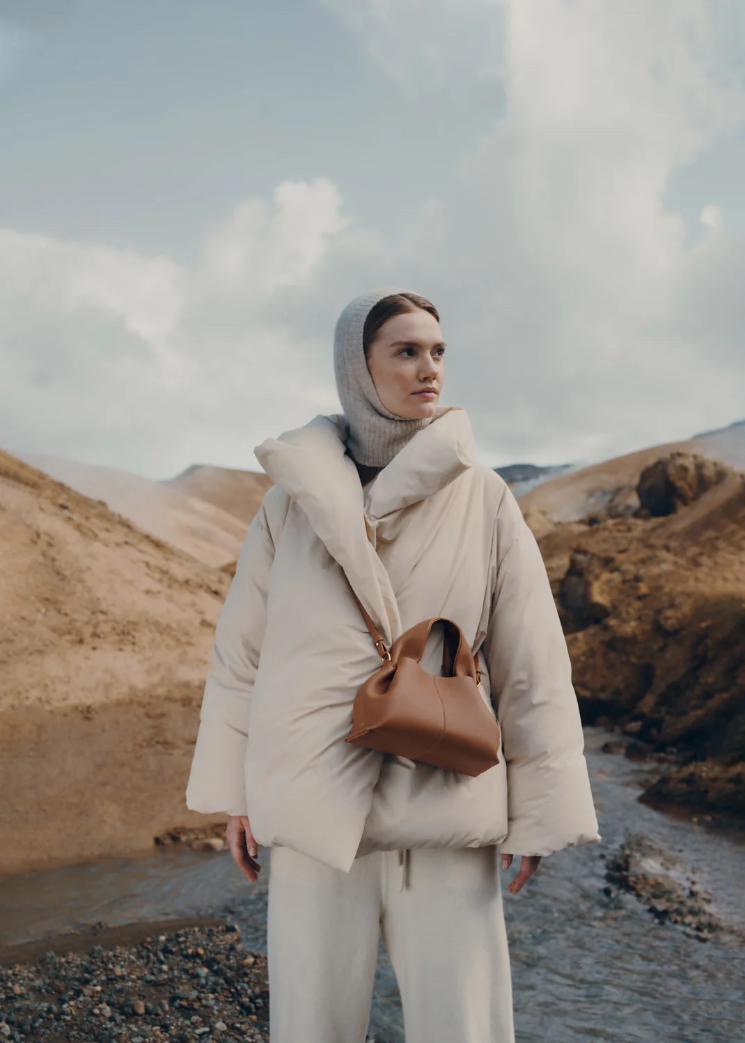 POLENE Numero Neuf Mini - Textured Camel - Image 2