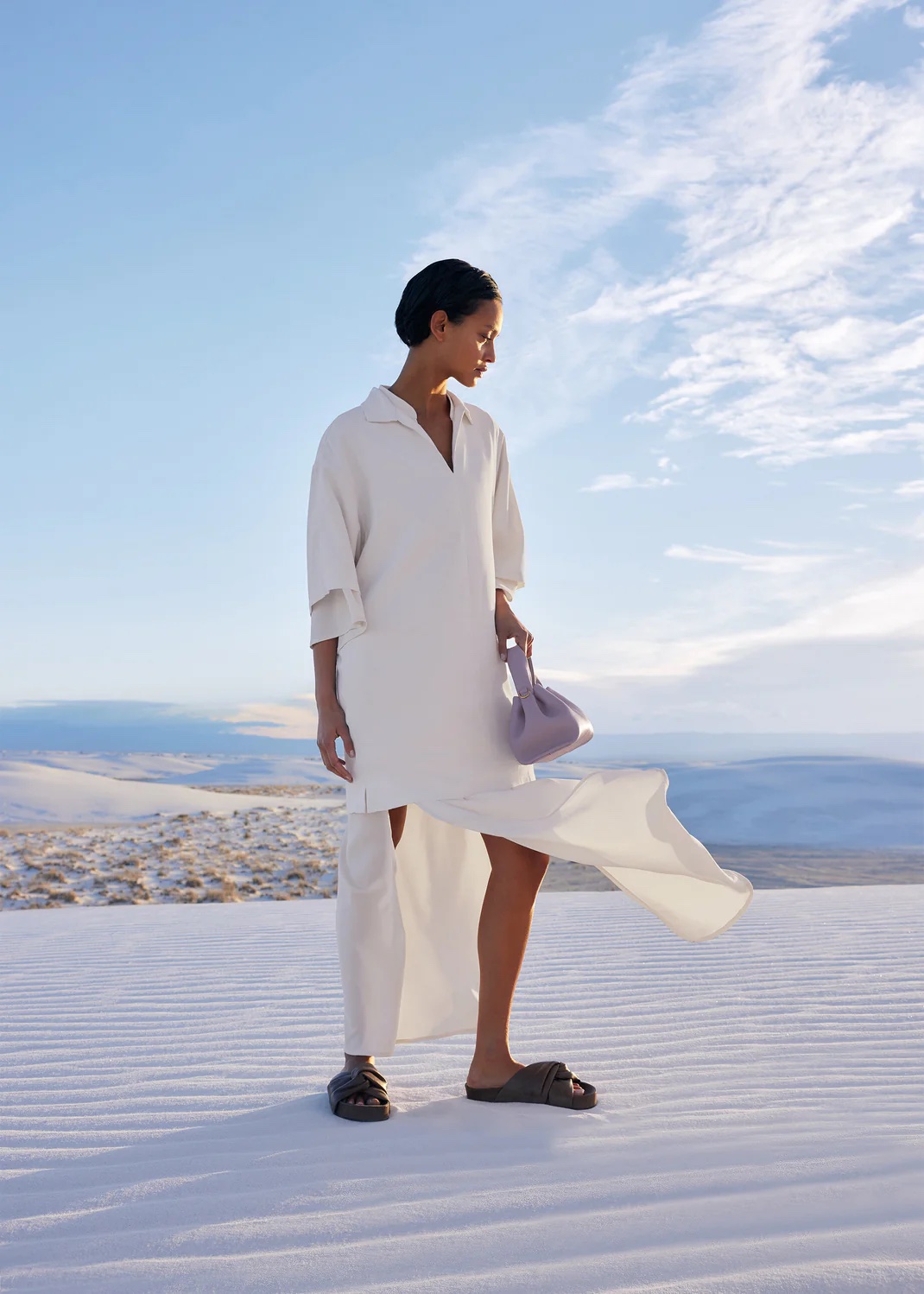 POLENE Numero Neuf Mini - Textured Mauve - Image 4