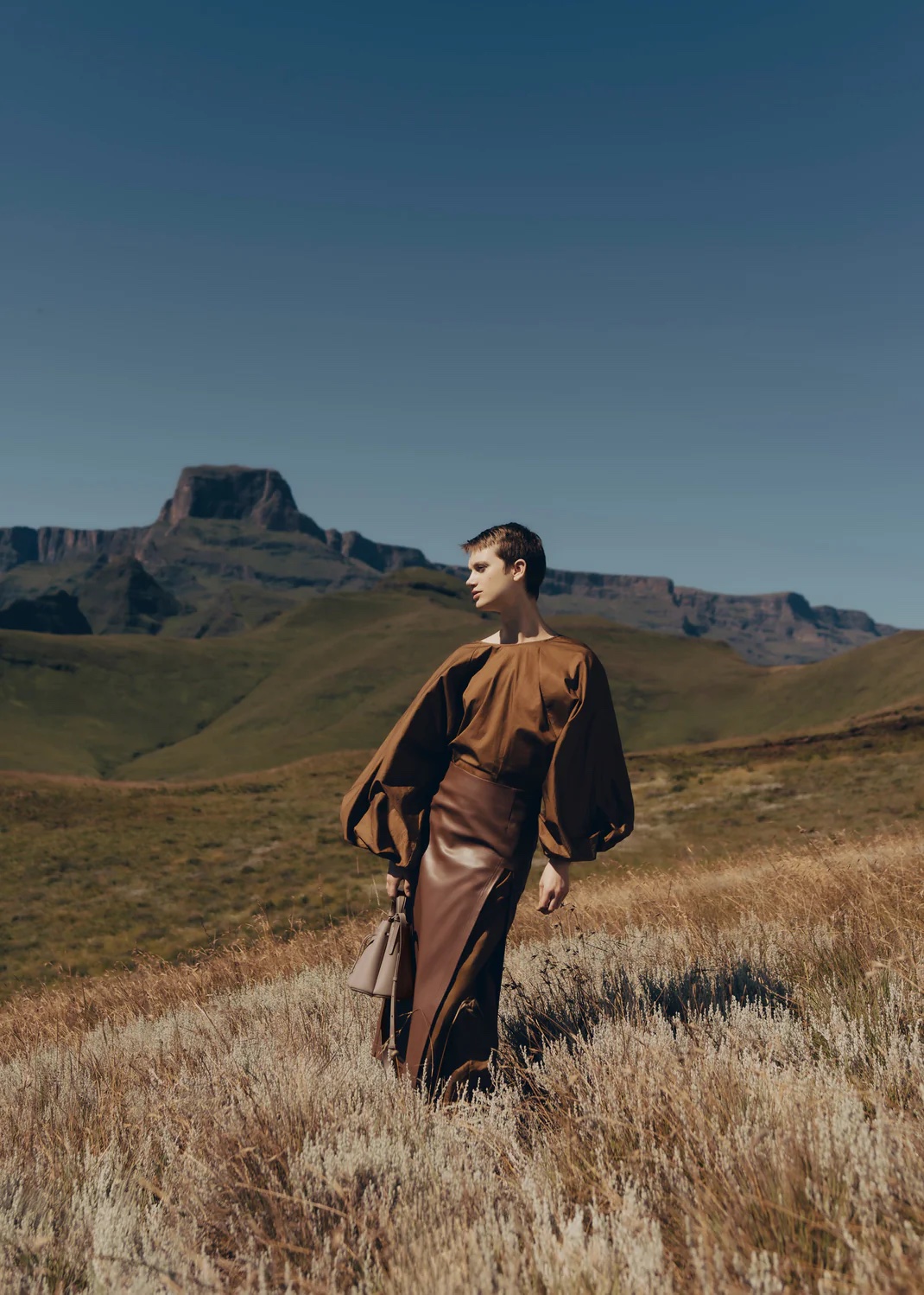 POLENE Numero Huit Mini - Textured Taupe - Image 2