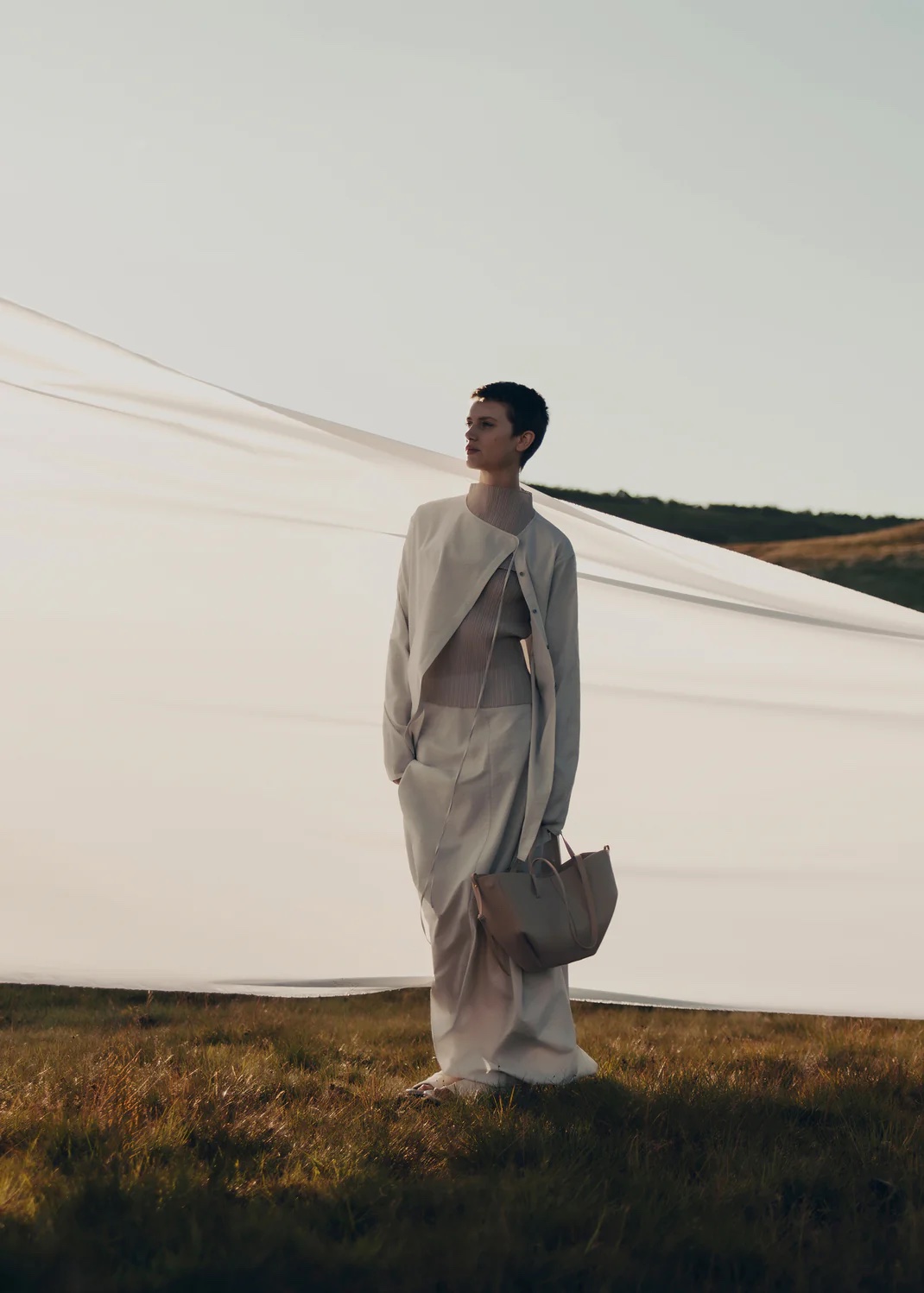 POLENE Cyme Mini - Textured Taupe - Image 4