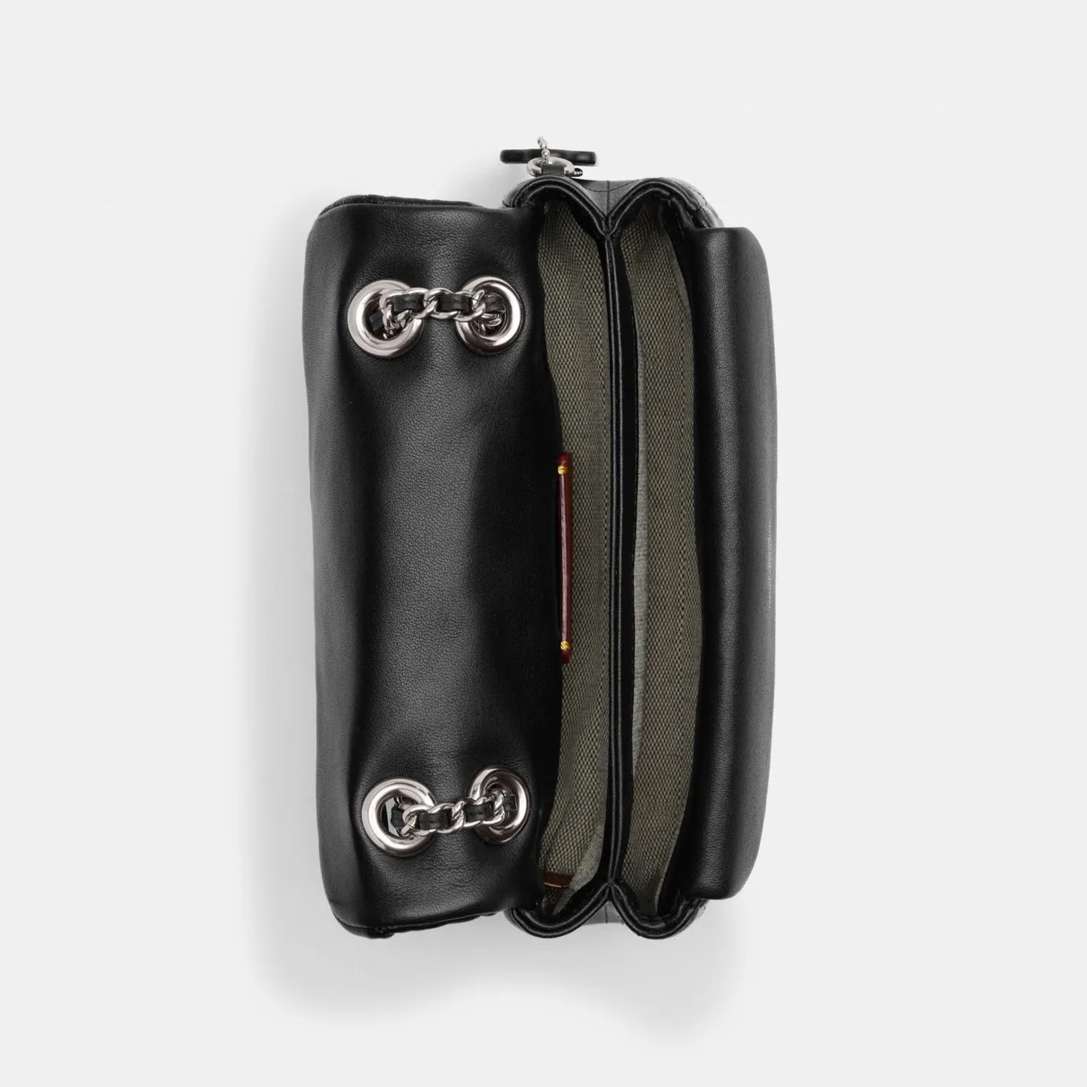 COACH Tabby Shoulder Bag 20 With Quilting - Black - Image 4