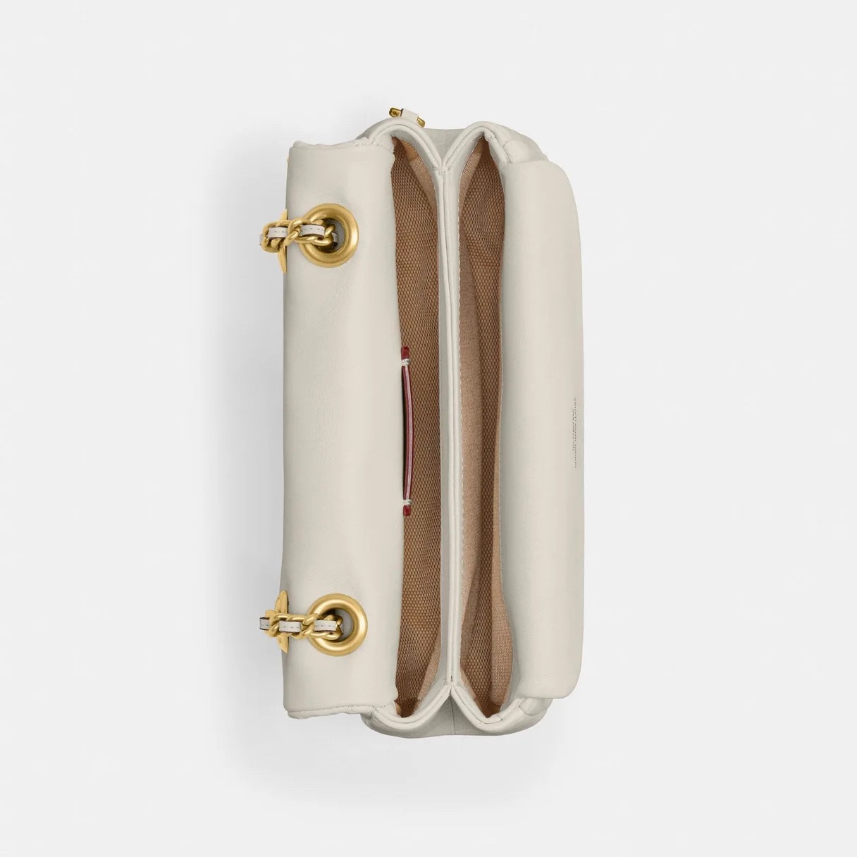 COACH Tabby Shoulder Bag 20 With Quilting - Chalk - Image 5