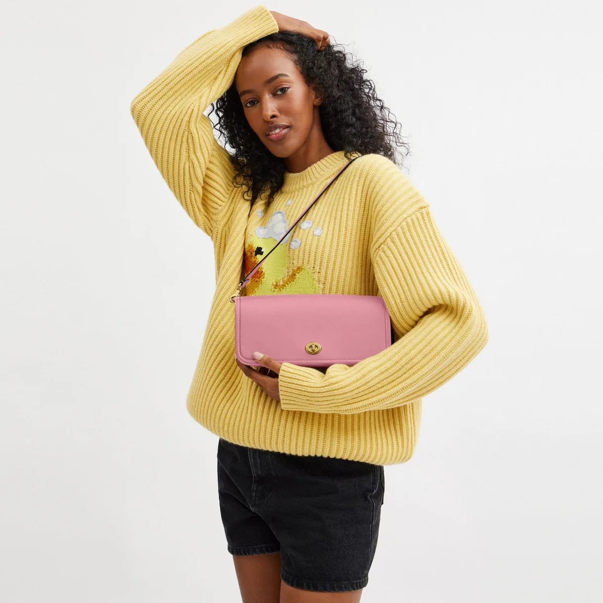 COACH Dinky Bag - Pink - Image 5