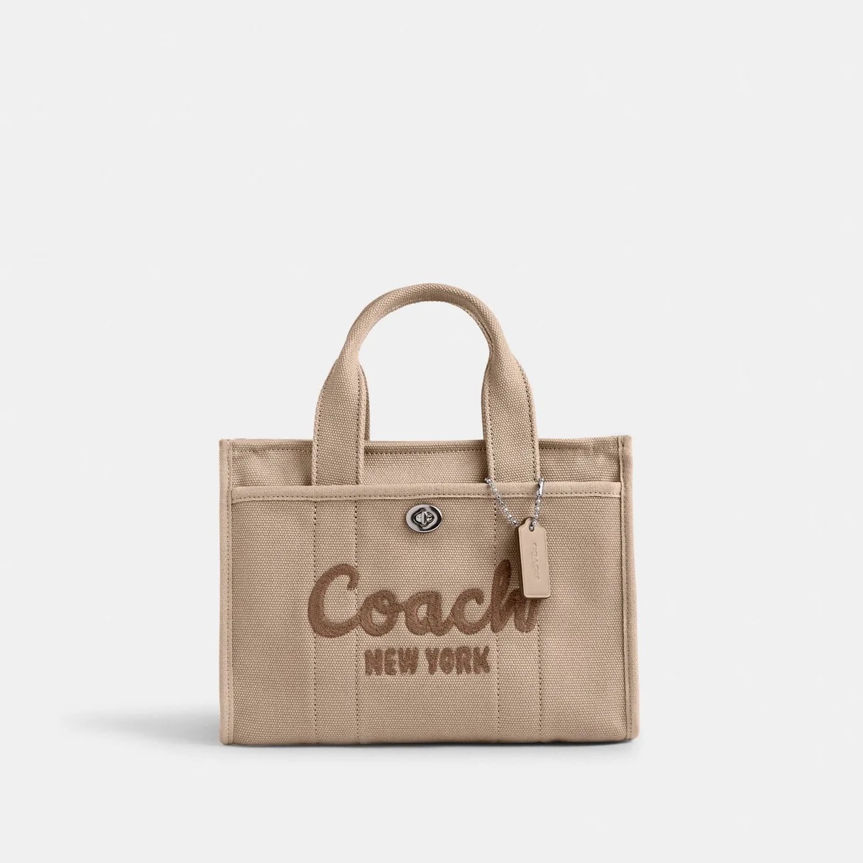 COACH Cargo Tote Bag 26 - Dark Natural
