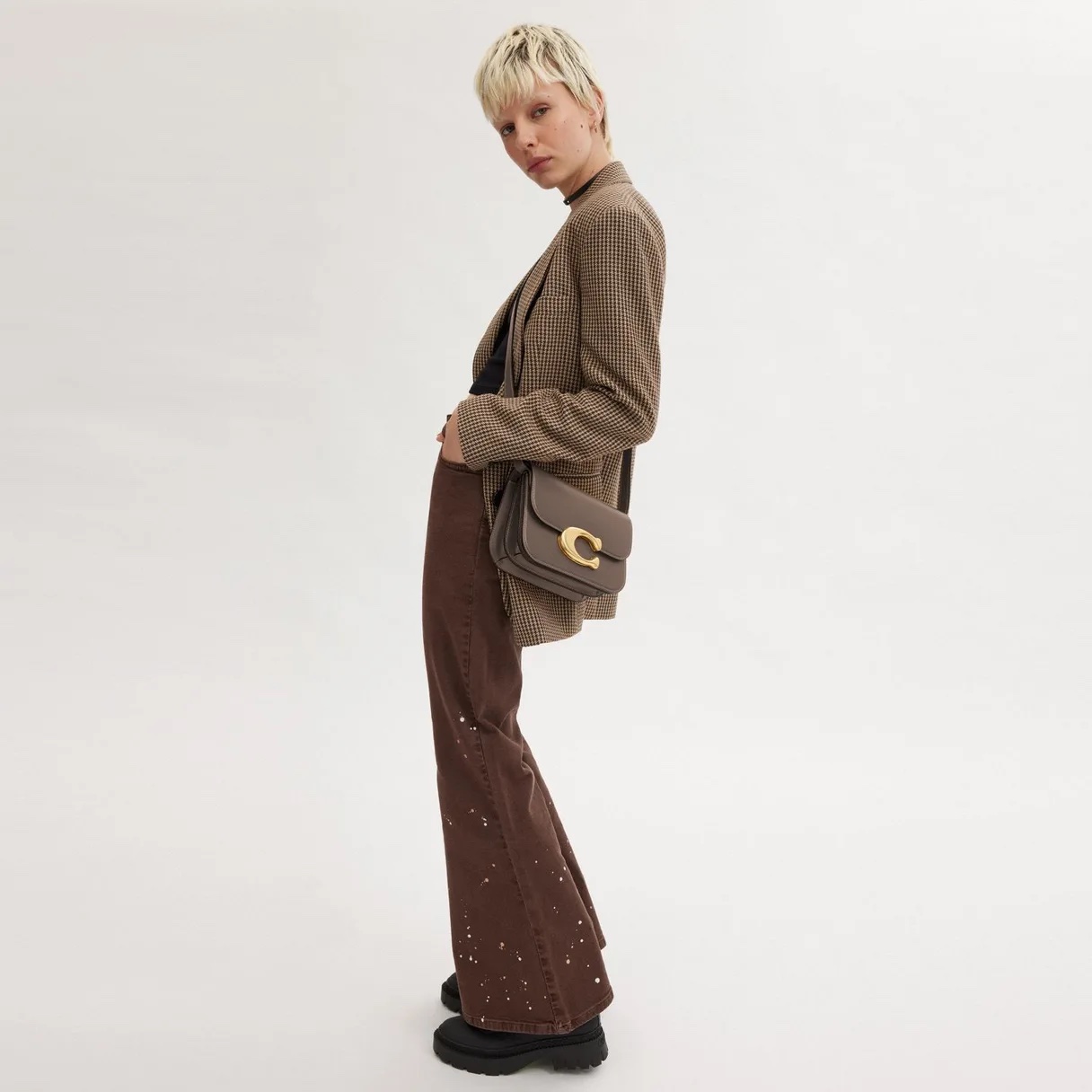 COACH Idol Bag - Dark Stone - Image 5