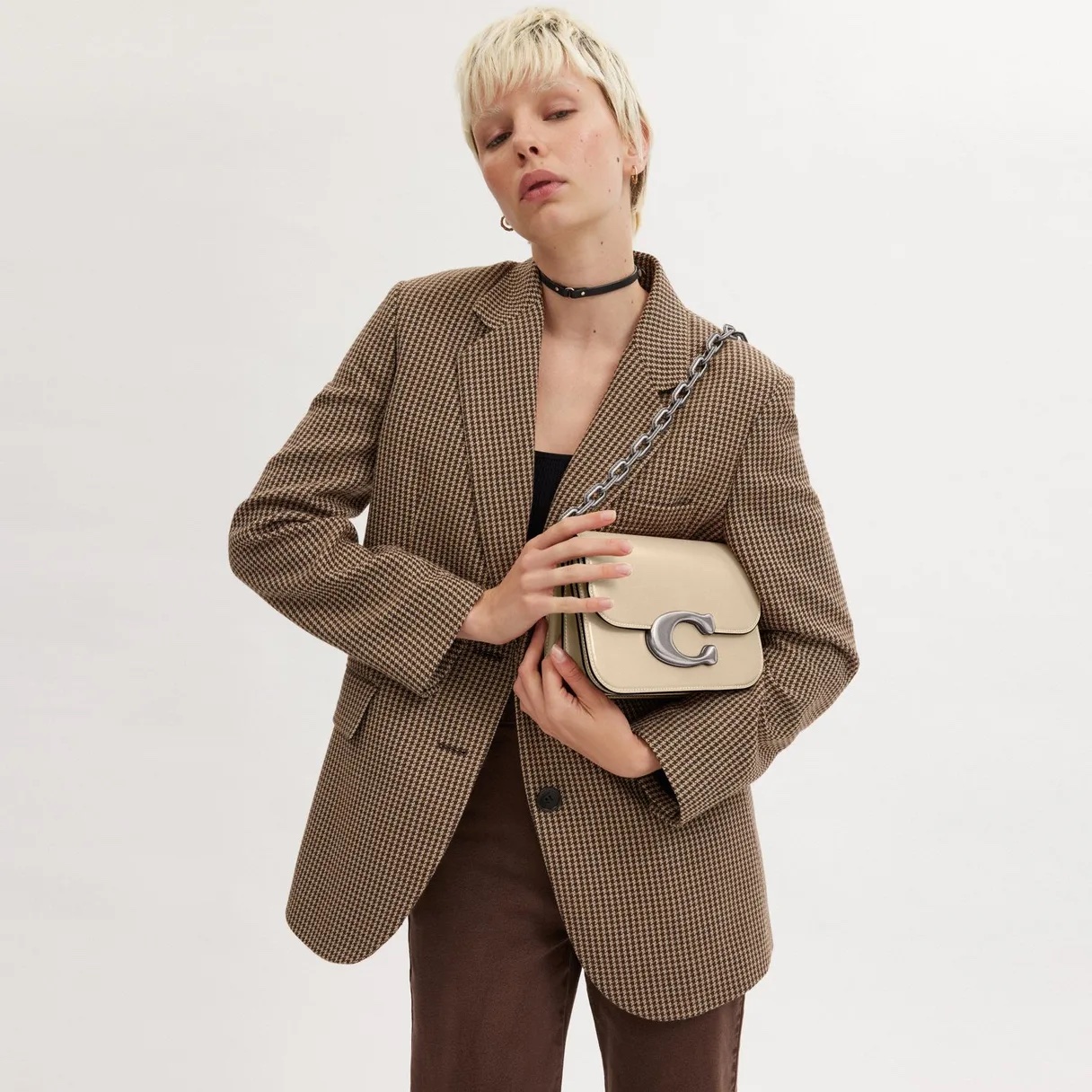 COACH Idol Bag - Ivory - Image 5