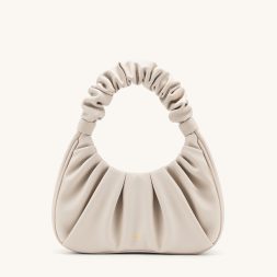 JW PEI Gabbi Ruched Hobo Handbag - Ivory
