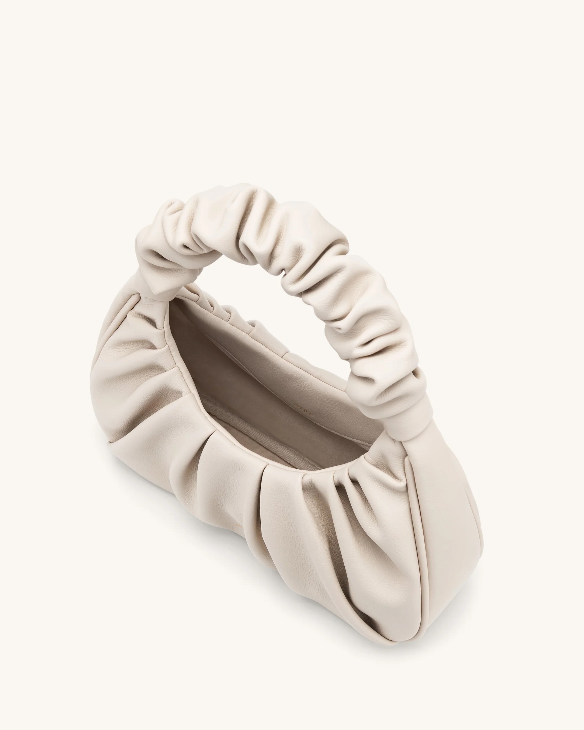 JW PEI Gabbi Ruched Hobo Handbag - Ivory - Image 3
