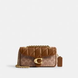 COACH Tabby Shoulder Bag 20 In Signature Canvas With Quilting