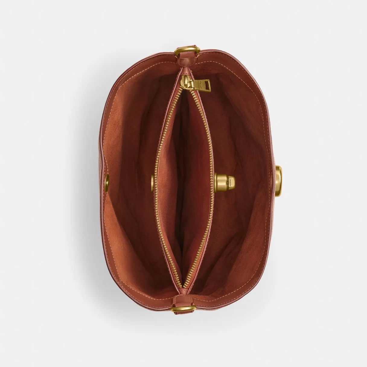 COACH Willow Soft Bucket Bag In Signature Canvas - Image 4