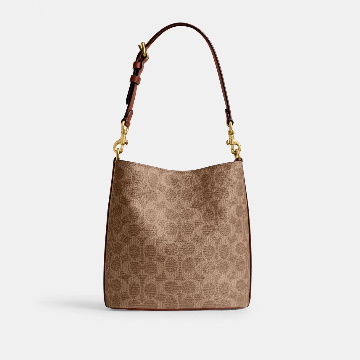 COACH Willow Soft Bucket Bag 19 In Signature Canvas - Image 3
