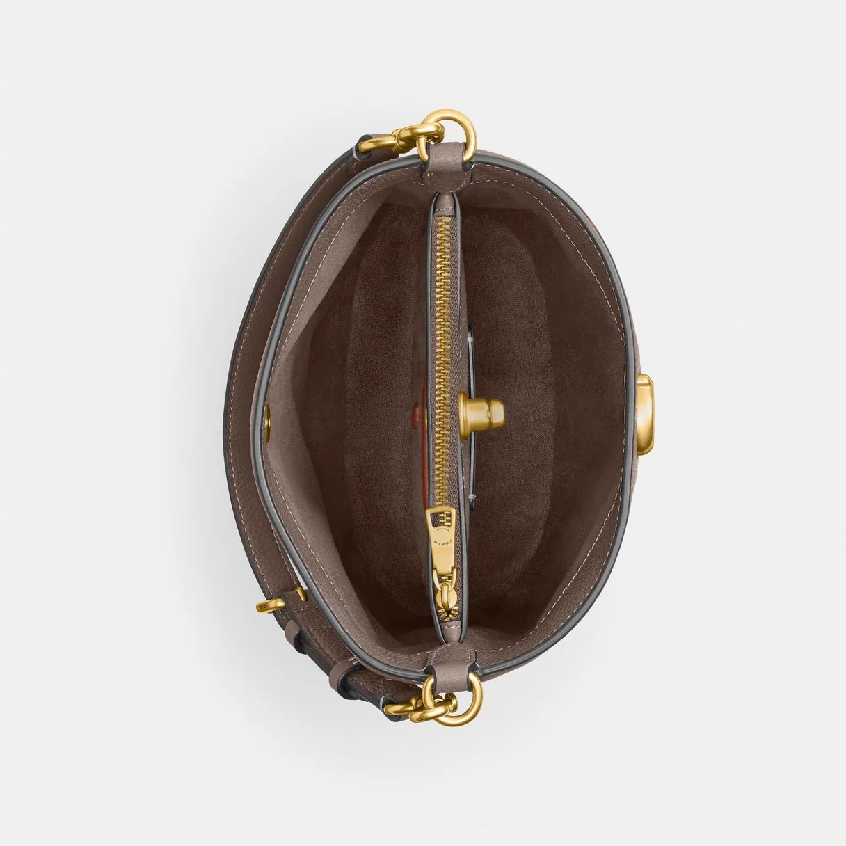 COACH Willow Soft Bucket Bag 19 - Dark - Image 3