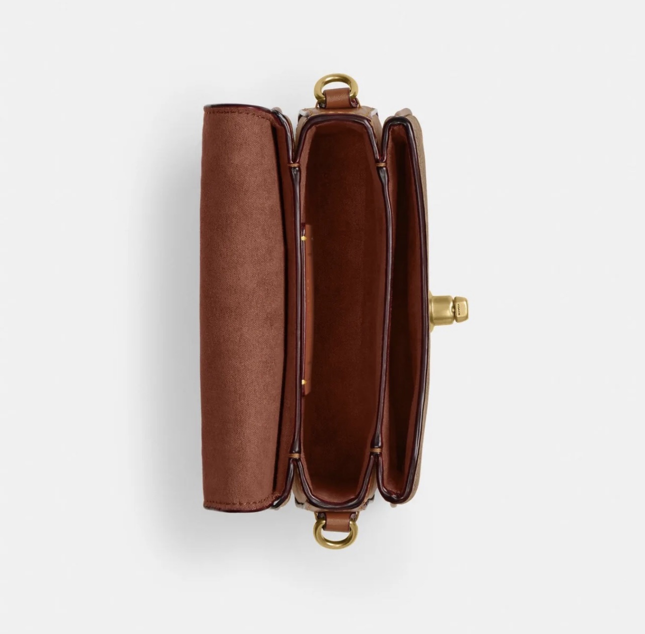 COACH Cassie Crossbody Bag 17 In Signature Canvas - Image 3