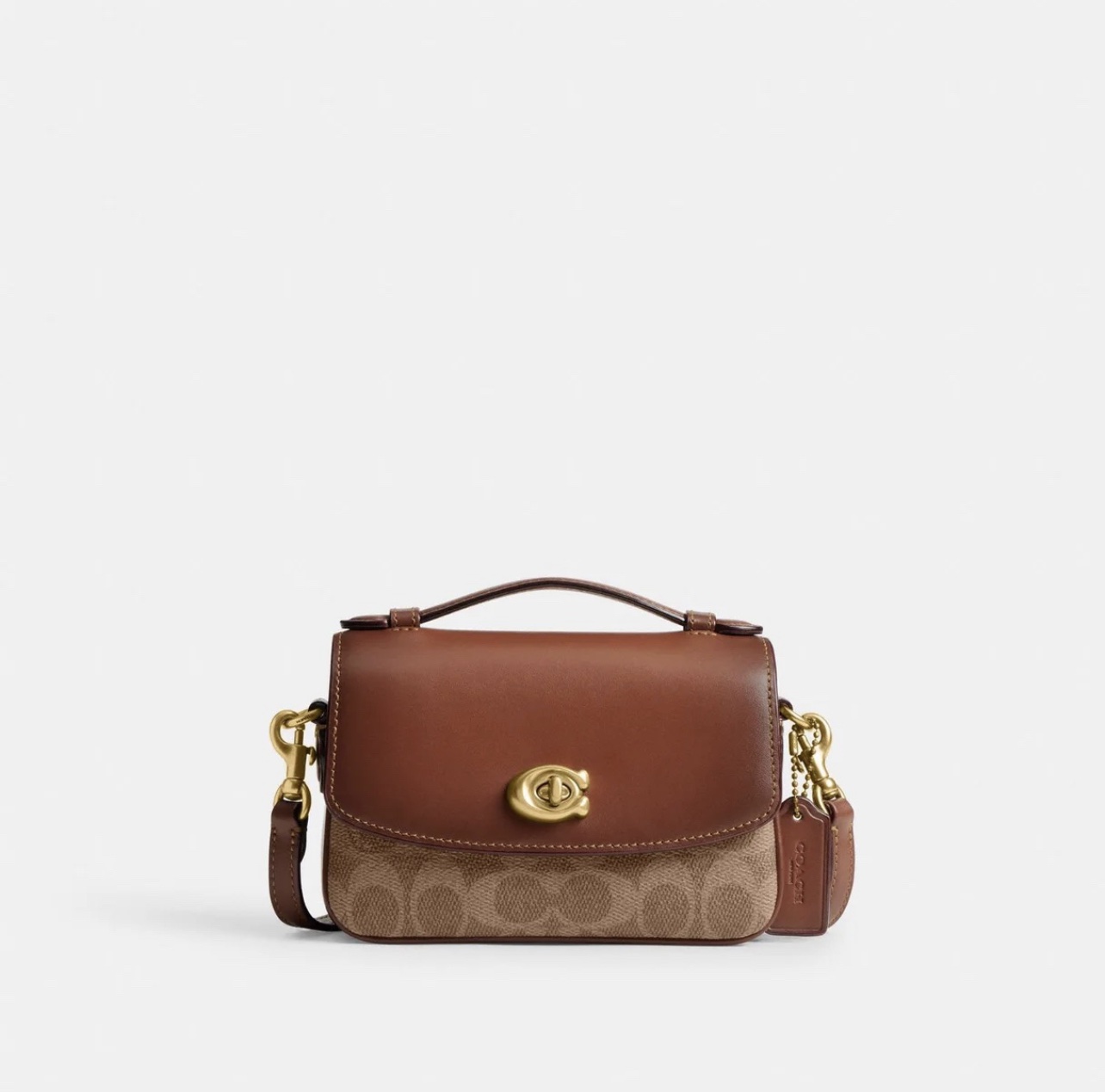 COACH Cassie Crossbody Bag 17 In Signature Canvas