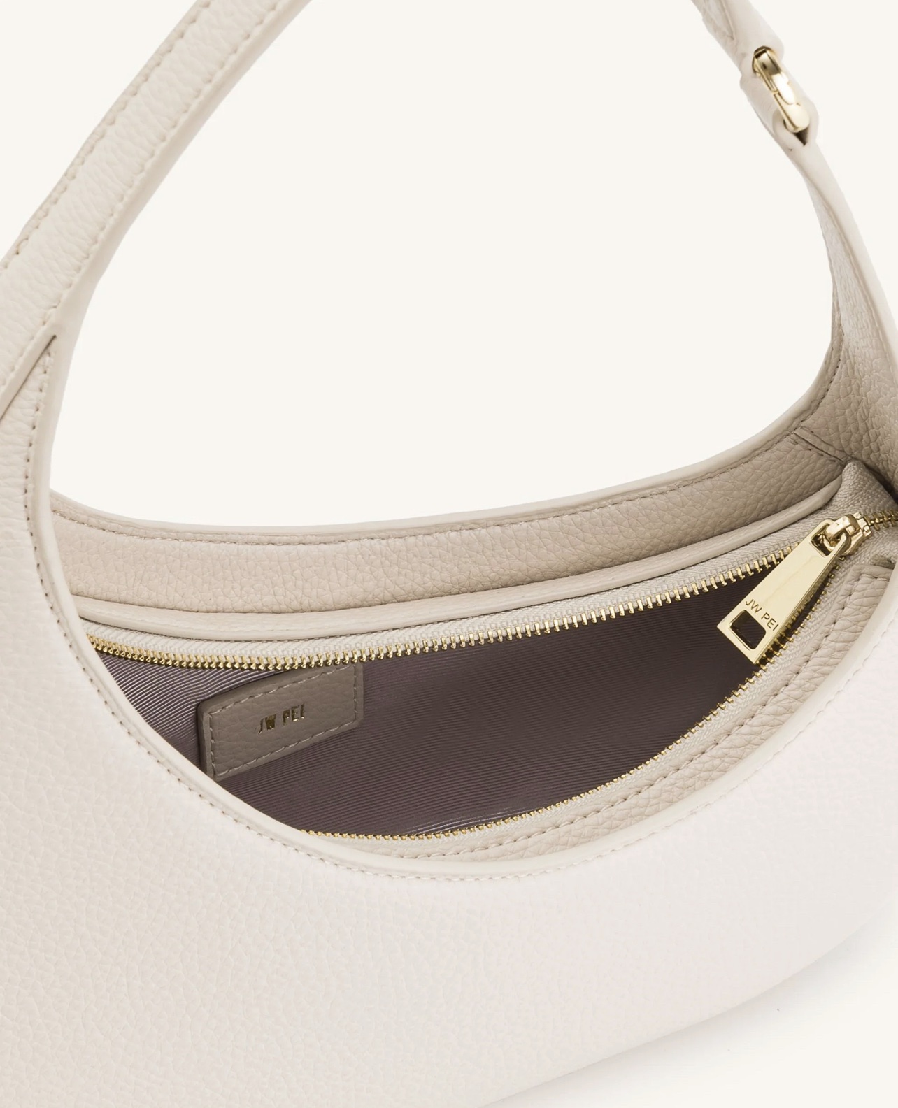 JW PEI Harlee Shoulder Bag - Ivory - Image 5