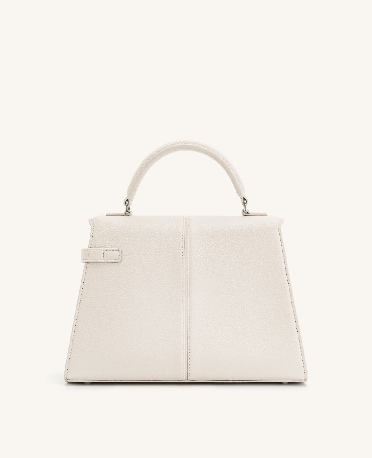 JW PEI Elise Large Top Handle Bag - White - Image 3