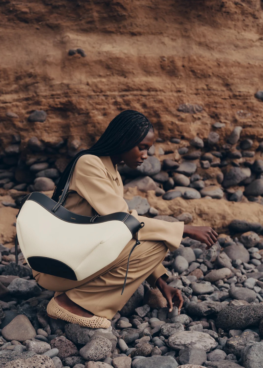 POLENE Cyme - Black Canvas - Image 3