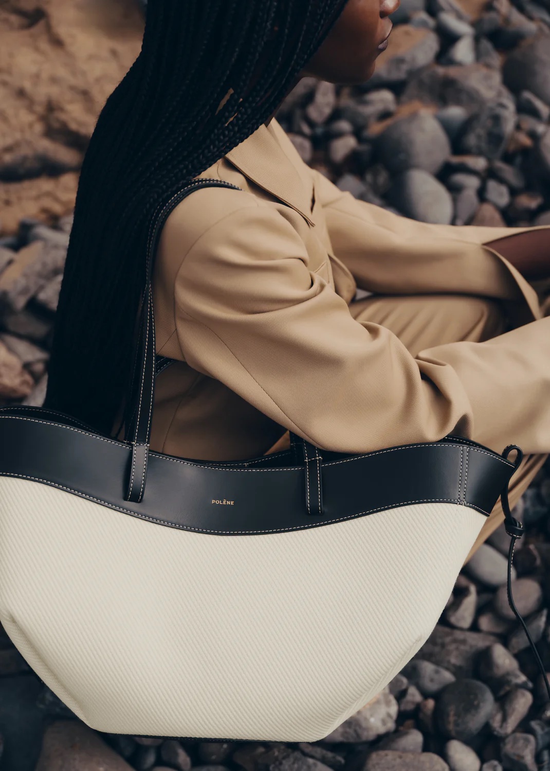 POLENE Cyme - Black Canvas - Image 6