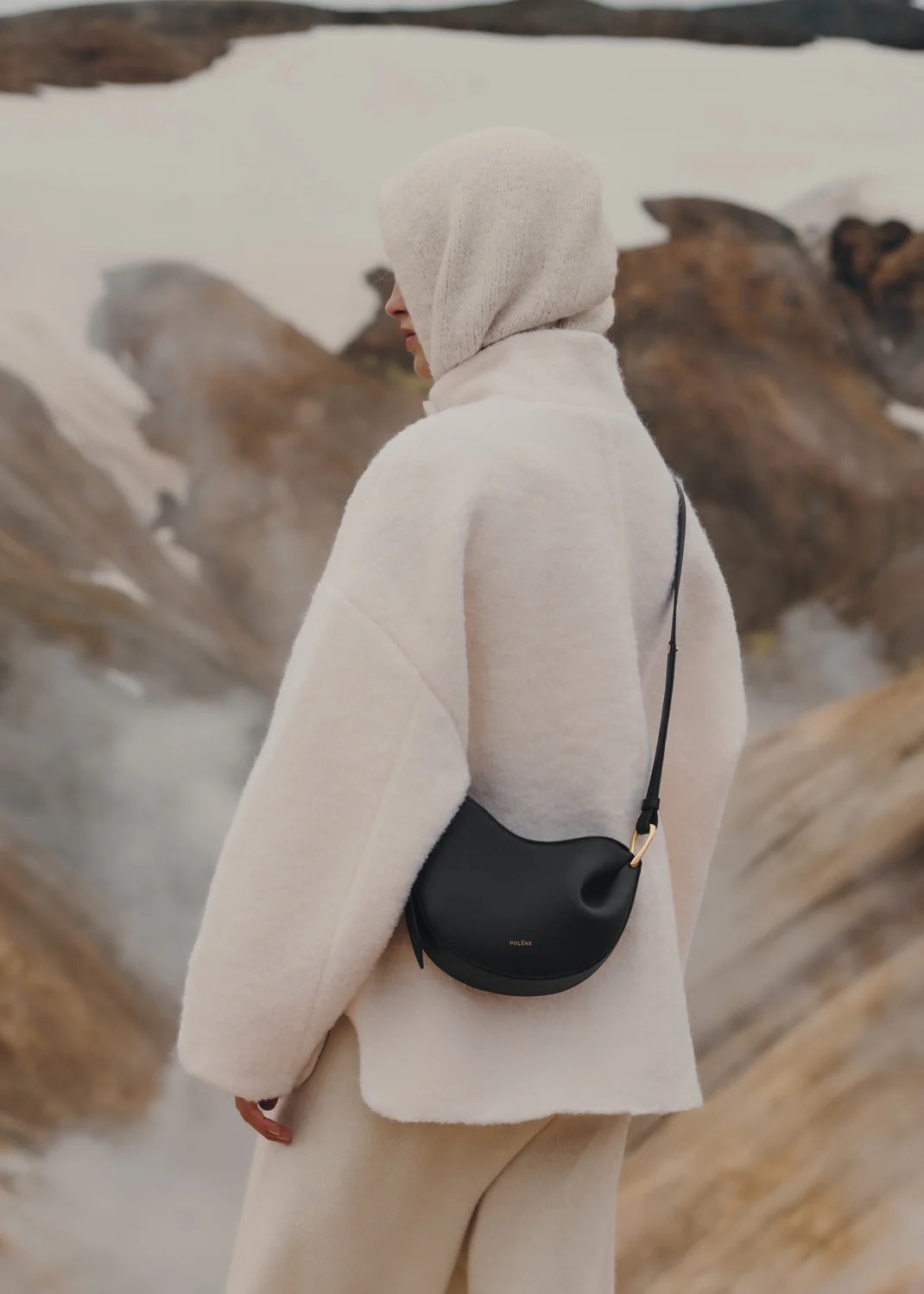 POLENE Tonca - Textured Black - Image 5