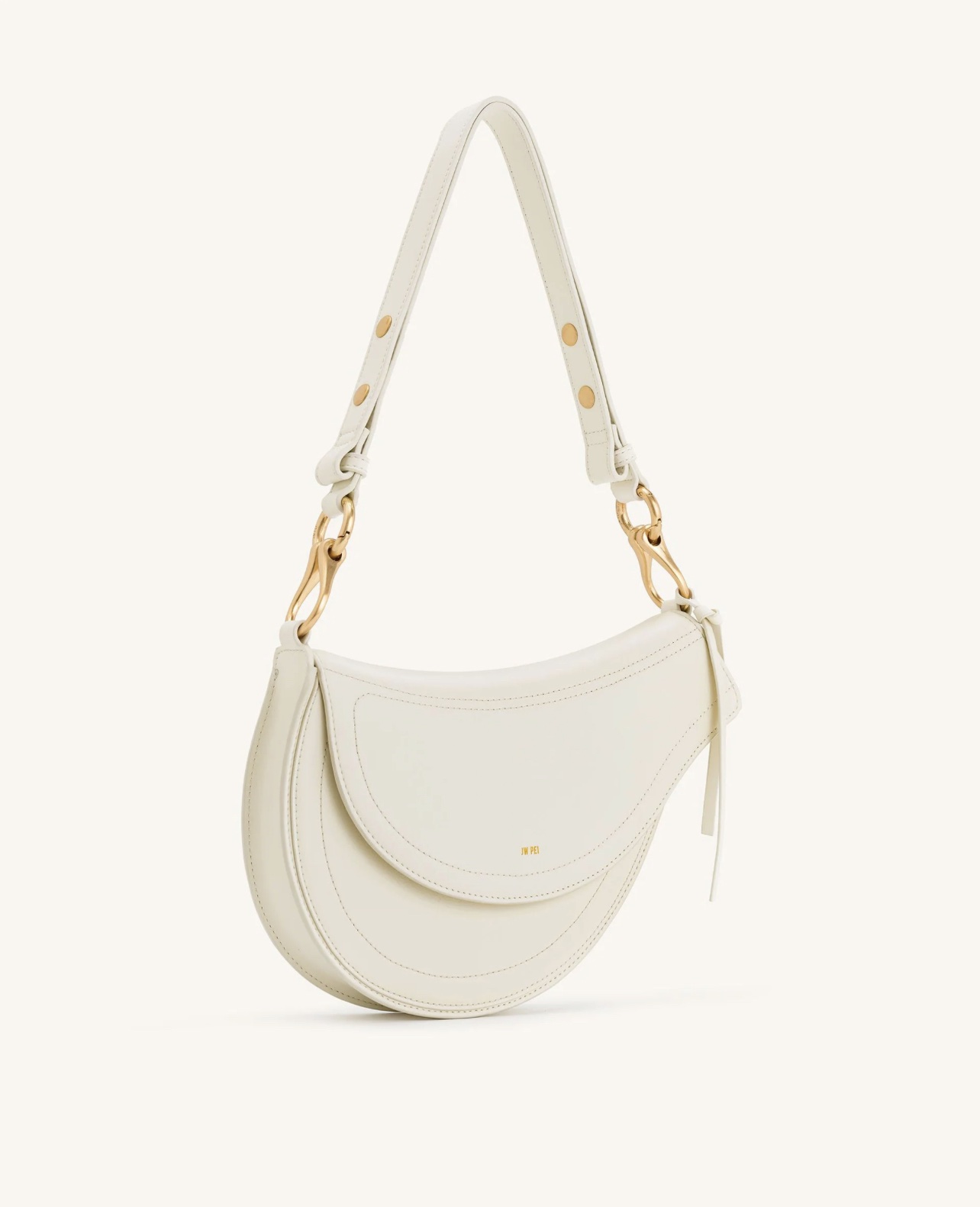 JW PEI Ashlie Crossbody Bag - White - Image 3