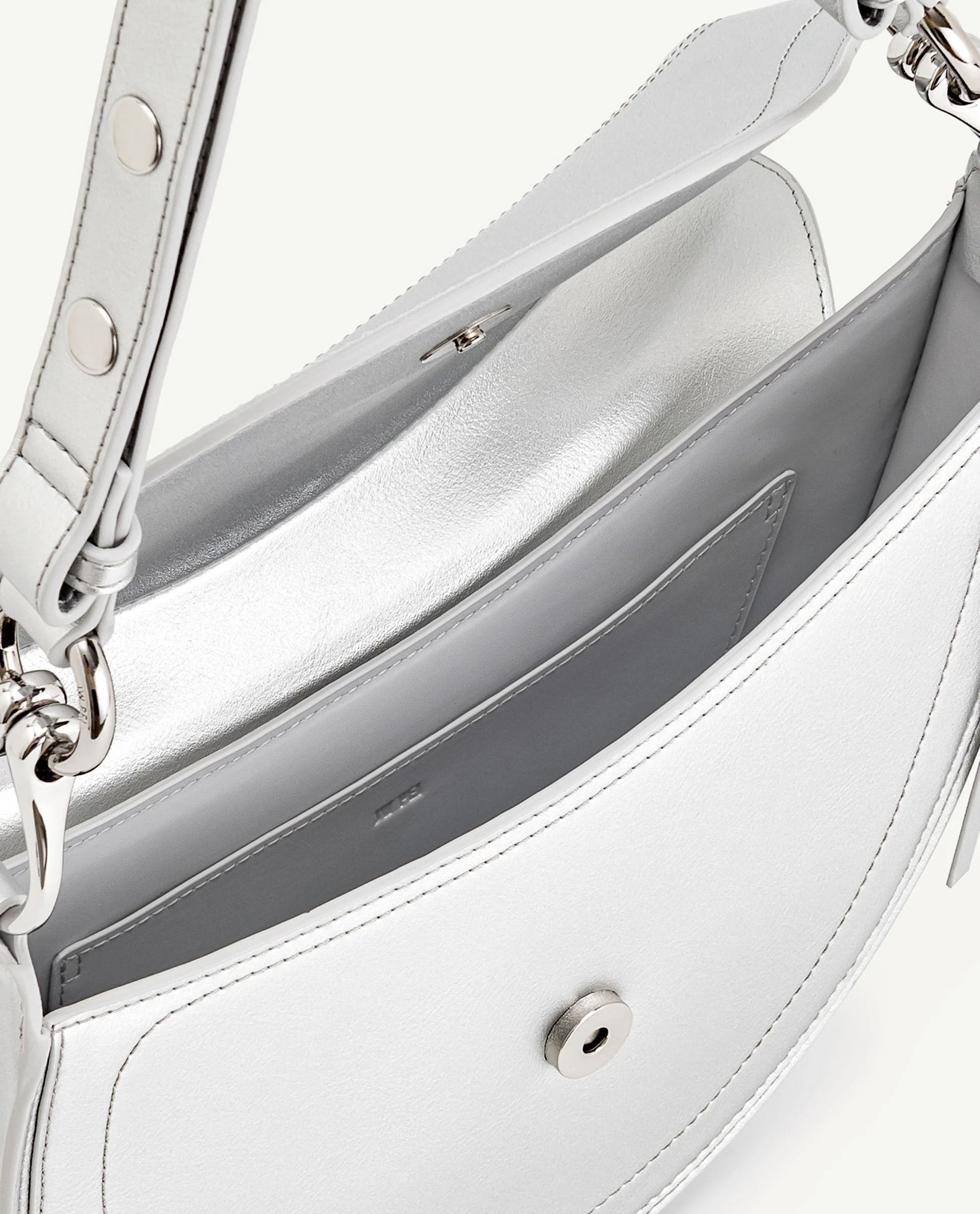 JW PEI Ashlie Crossbody Bag - Silver - Image 4