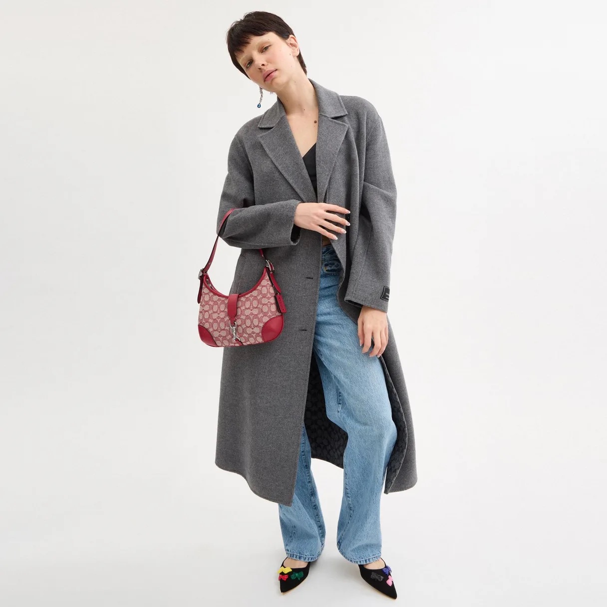 COACH Hobo Bag In Signature Textile Jacquard - Image 6