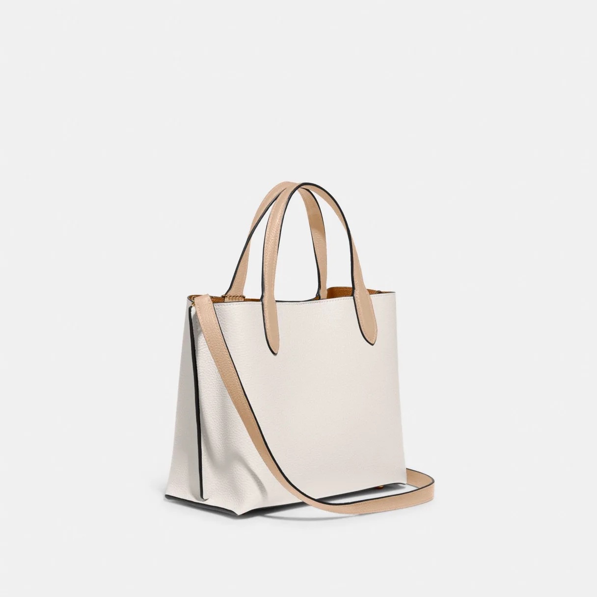 COACH Willow Tote 24 In Colorblock - Chalk Multi - Image 2