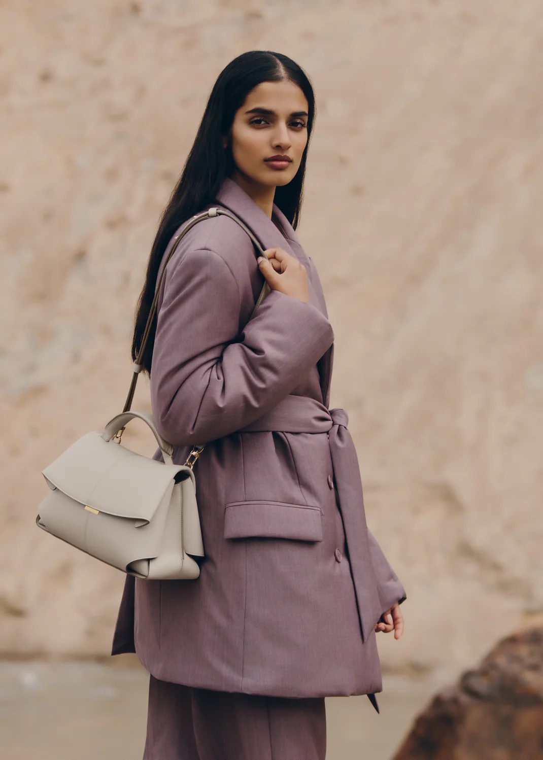 POLENE Mokki - Textured Chalk - Image 4