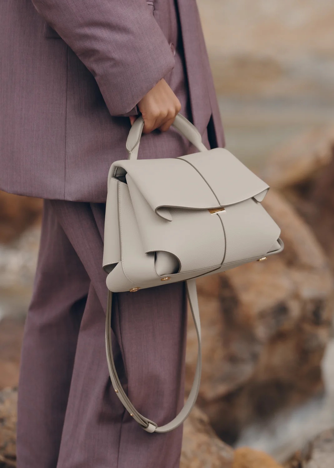 POLENE Mokki - Textured Chalk - Image 7