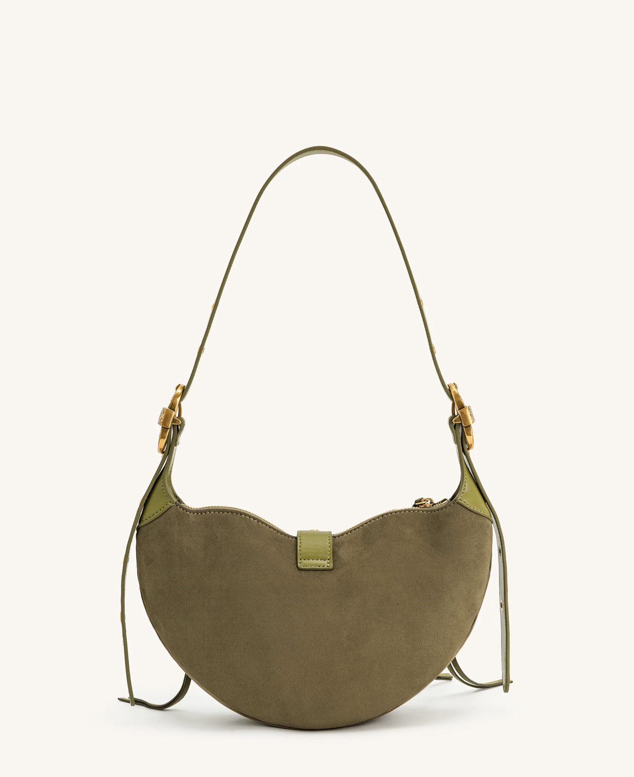 JW PEI Tessa Shoulder Bag - Dark Olive - Image 4