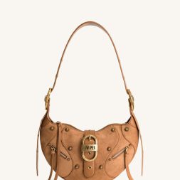 JW PEI Tessa Suede Shoulder Bag - Camel