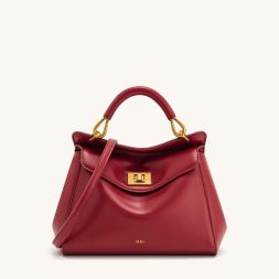 JW PEI Lucia Classic Top Handbag - Claret