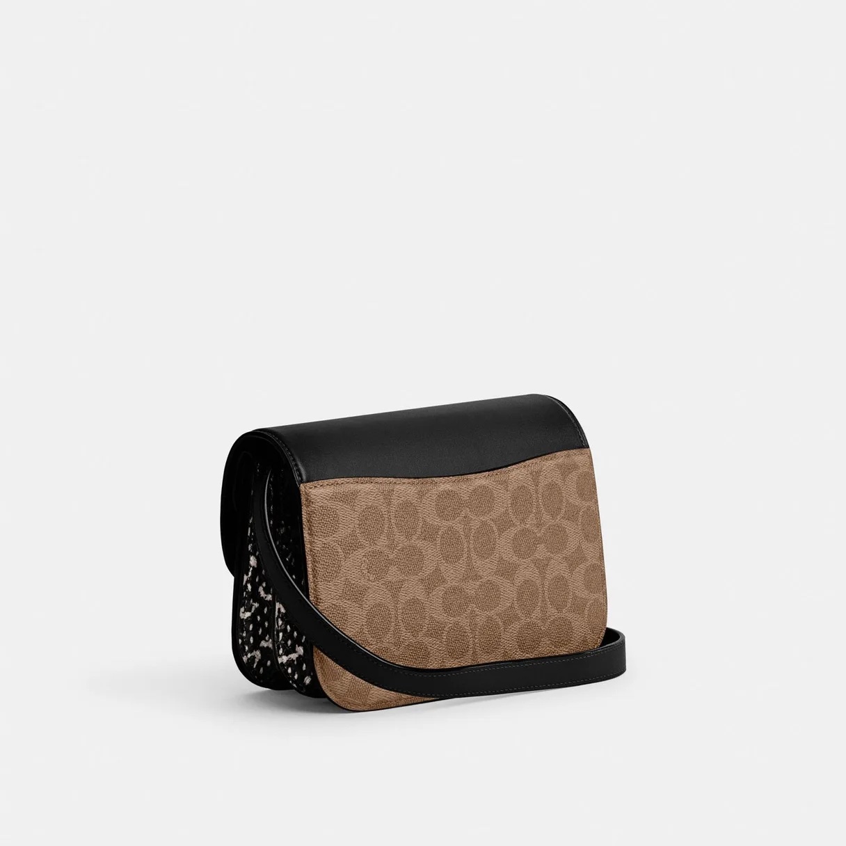 COACH Idol Bag In Signature Canvas With Snakeskin Detail - Image 2