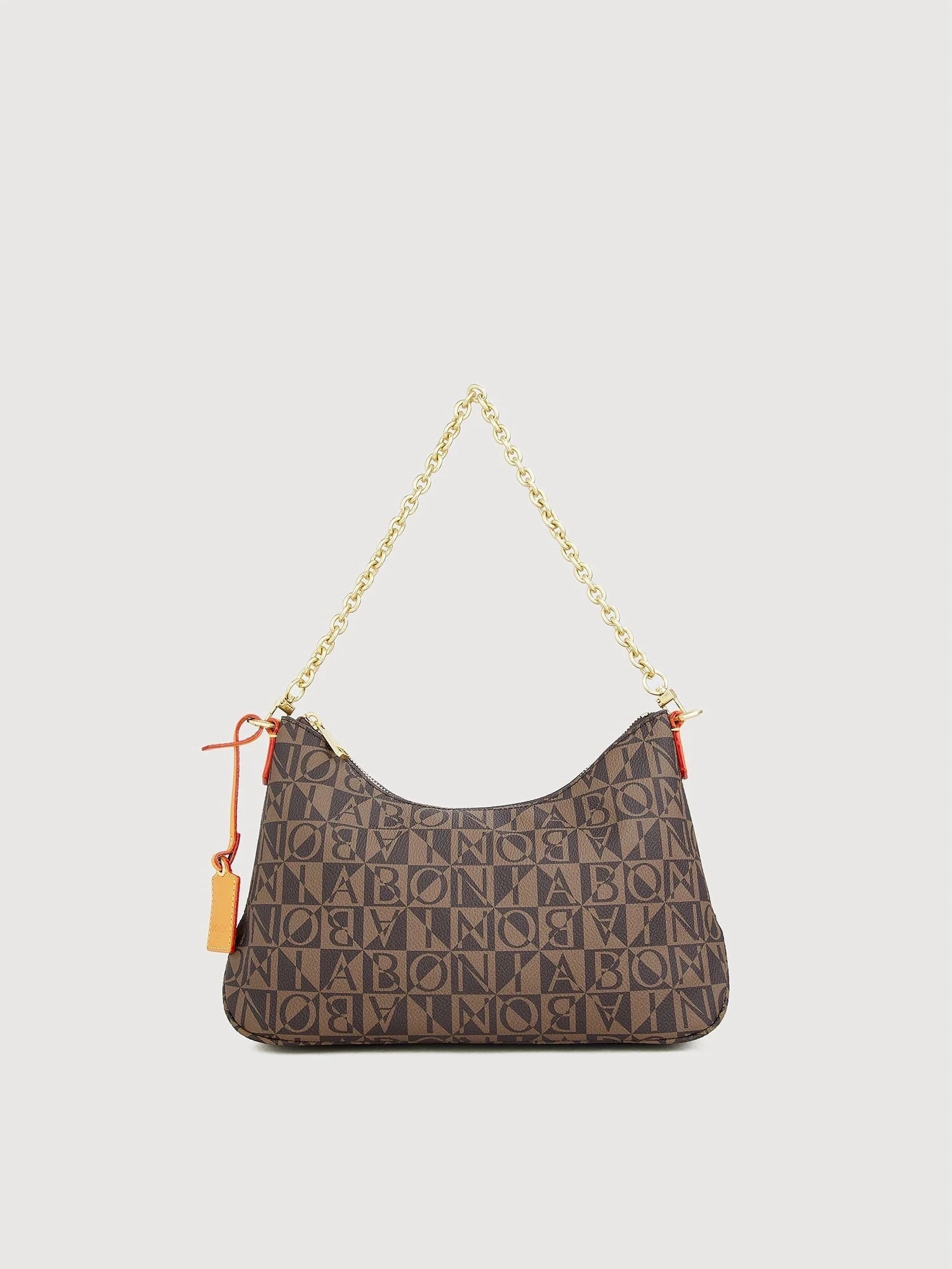 BONIA Monogram Sling Bag - Brown - Image 2