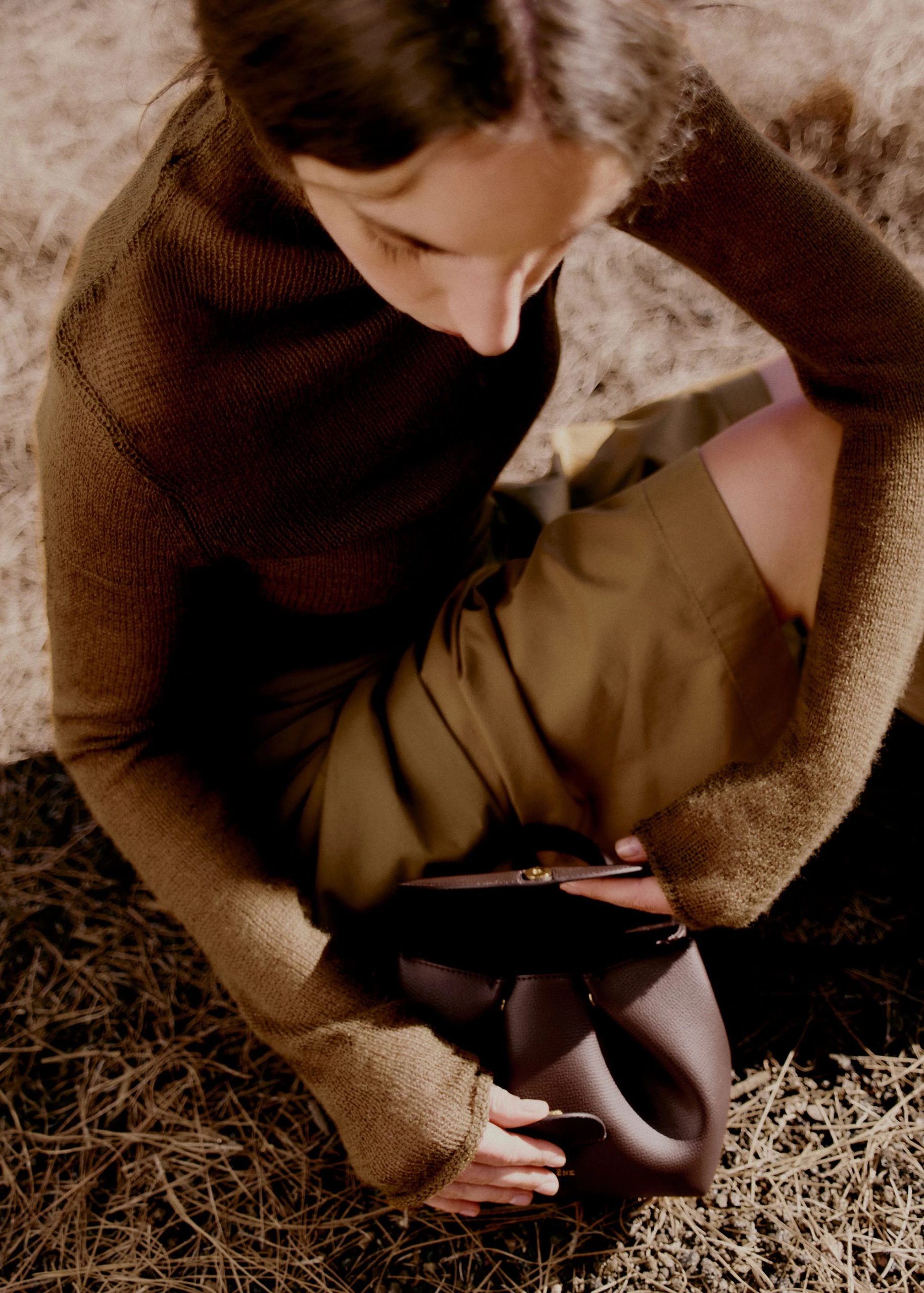 POLENE Numero Un Nano - Textured Burgundy - Image 4