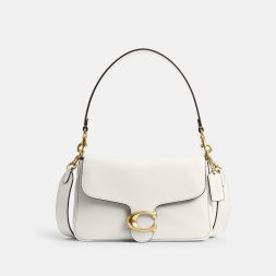 COACH Tabby Shoulder Bag 20 - Brass/Chalk