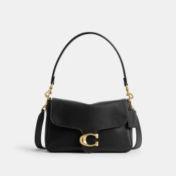 COACH Soft Tabby Shoulder Bag - Brass/Black