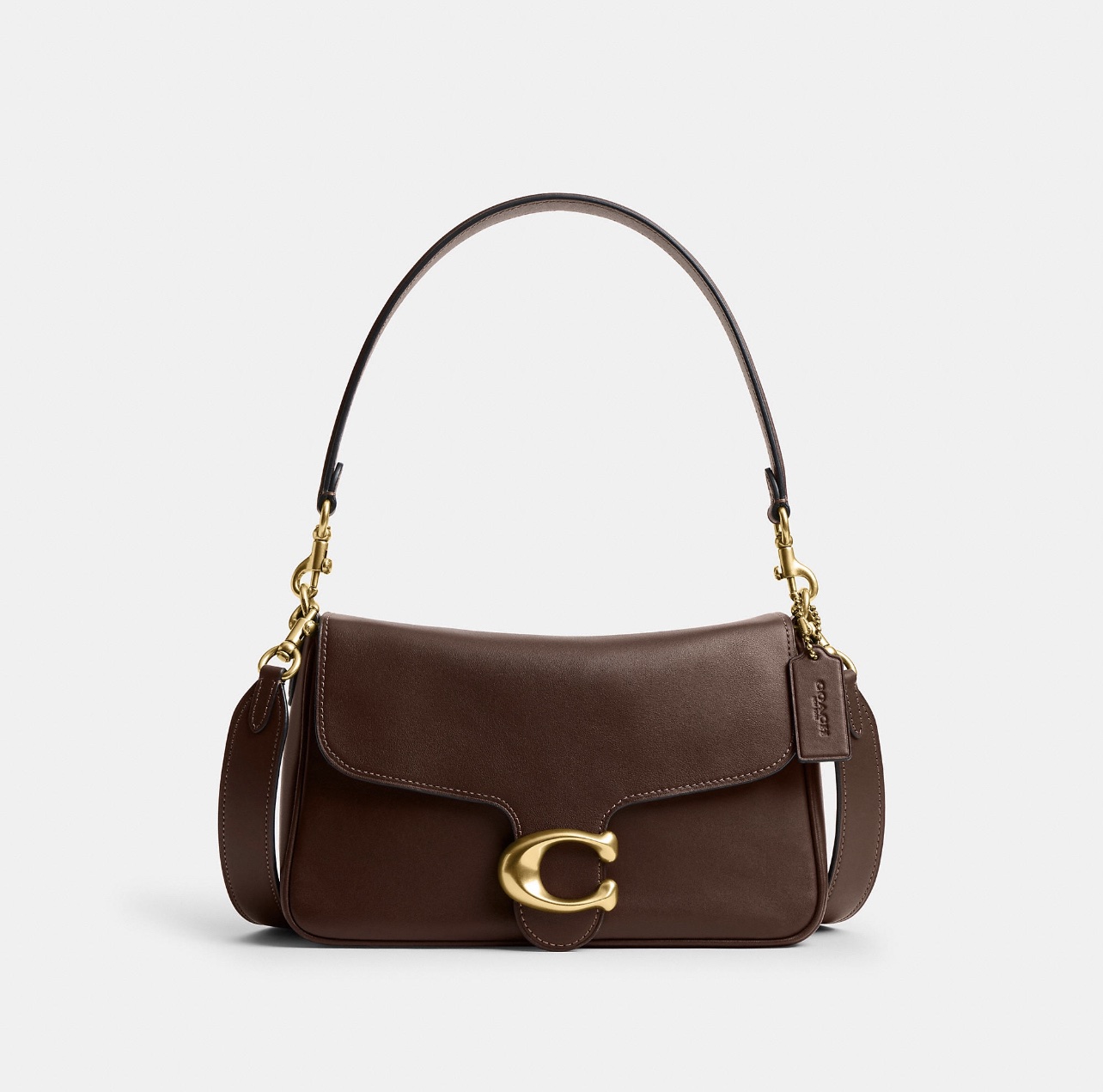 COACH Soft Tabby Shoulder Bag - Brass/Maple