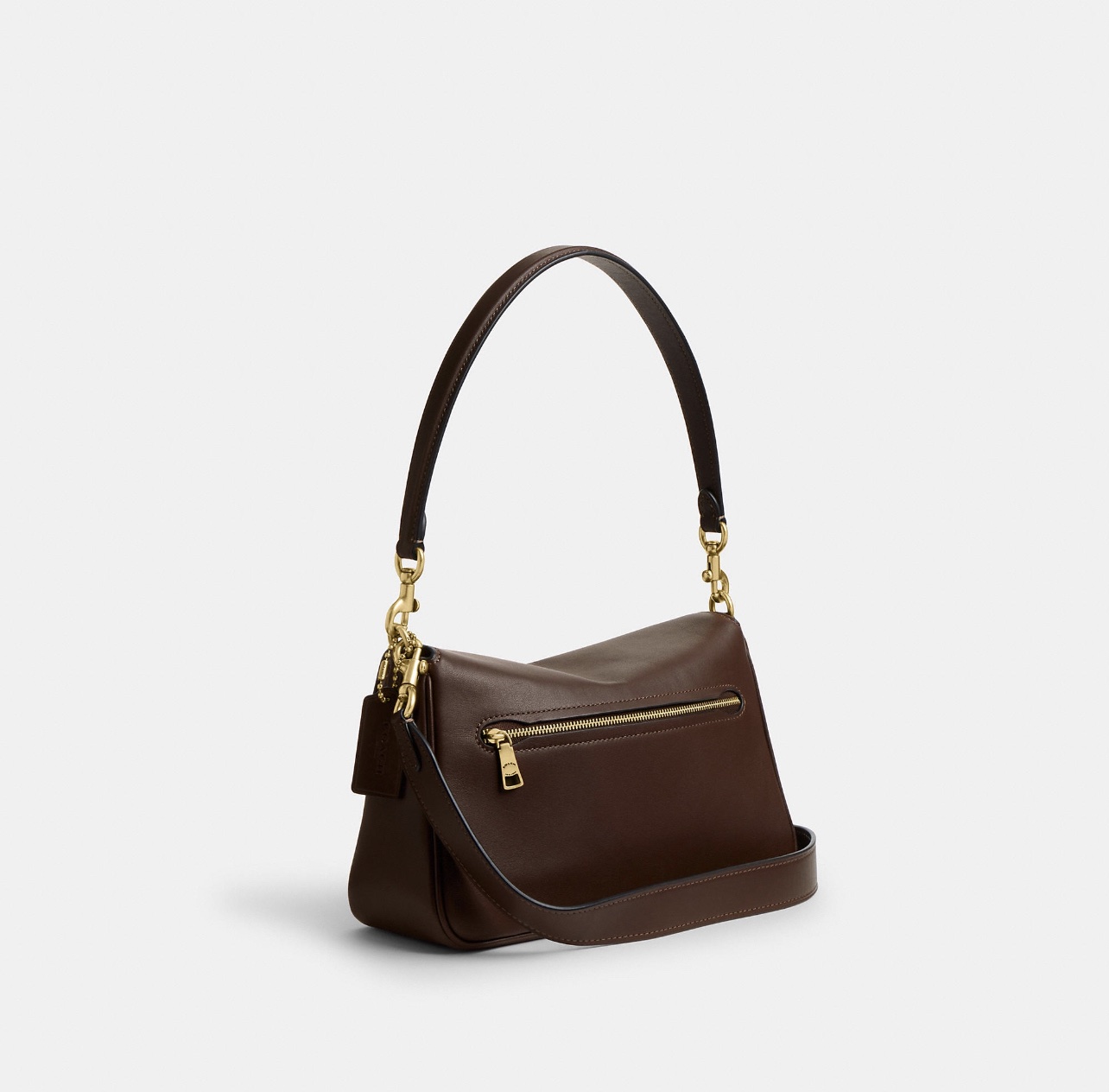 COACH Soft Tabby Shoulder Bag - Brass/Maple - Image 2