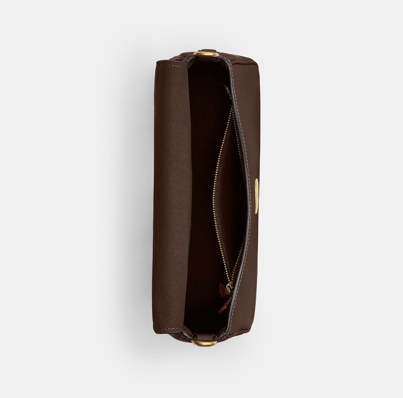 COACH Soft Tabby Shoulder Bag - Brass/Maple - Image 3