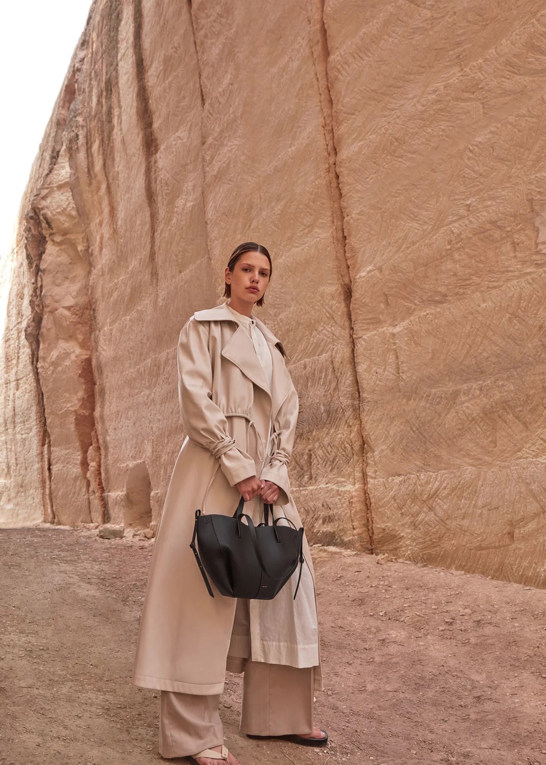 POLENE Cyme Mini - Textured Black - Image 6